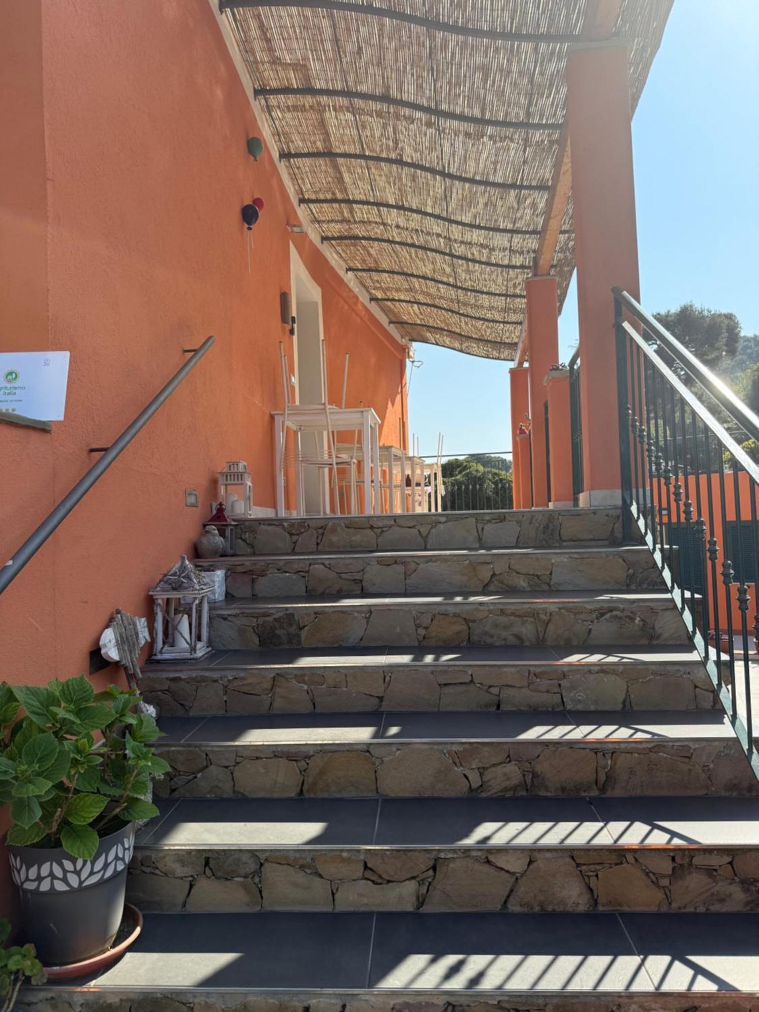 Agriturismo Un Mare Di Fiori 文蒂米利亚 外观 照片