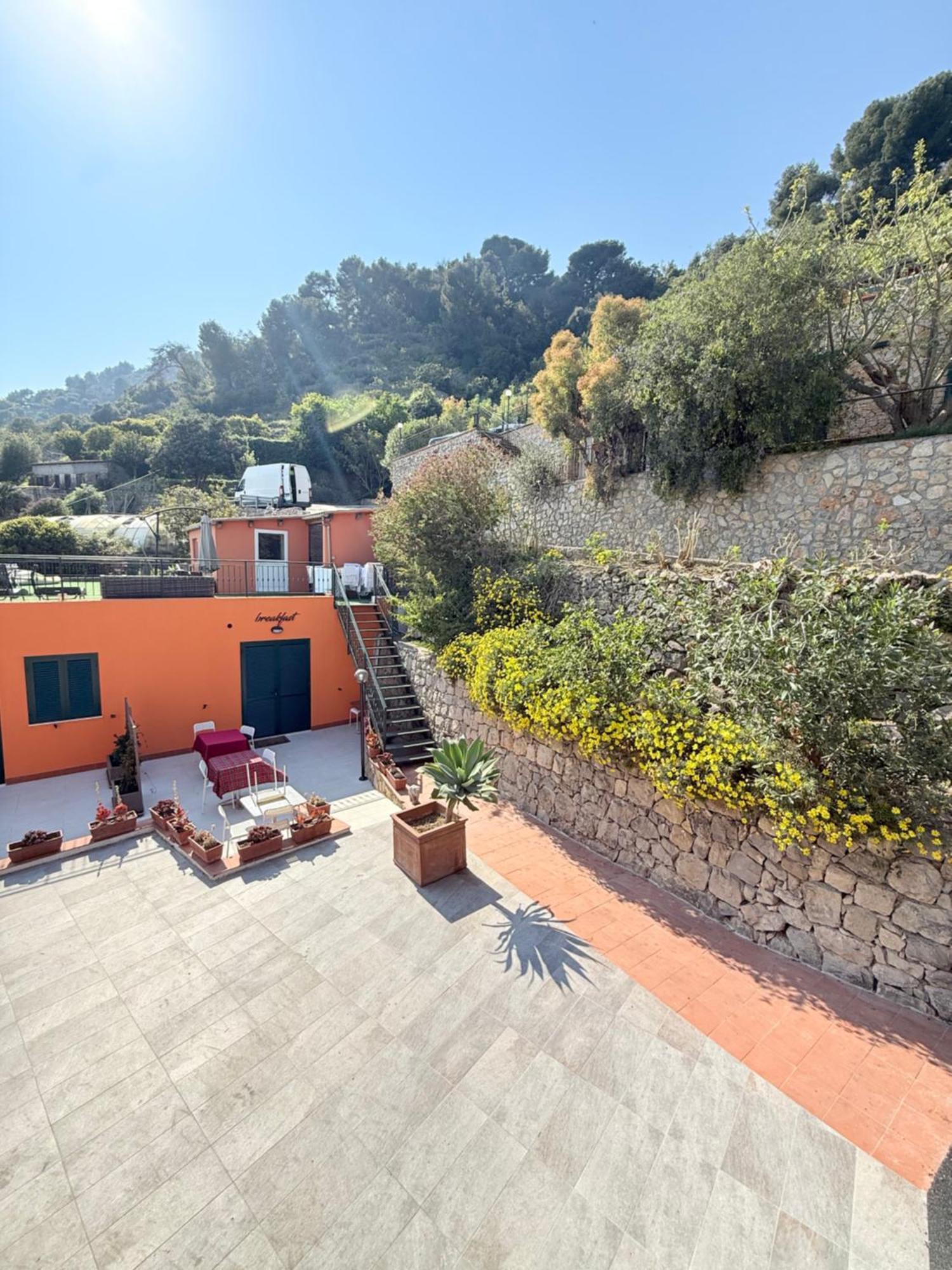 Agriturismo Un Mare Di Fiori 文蒂米利亚 外观 照片